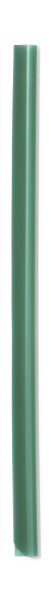 290005 Скрепкошина  для  документов А4, 3  мм , зеленая